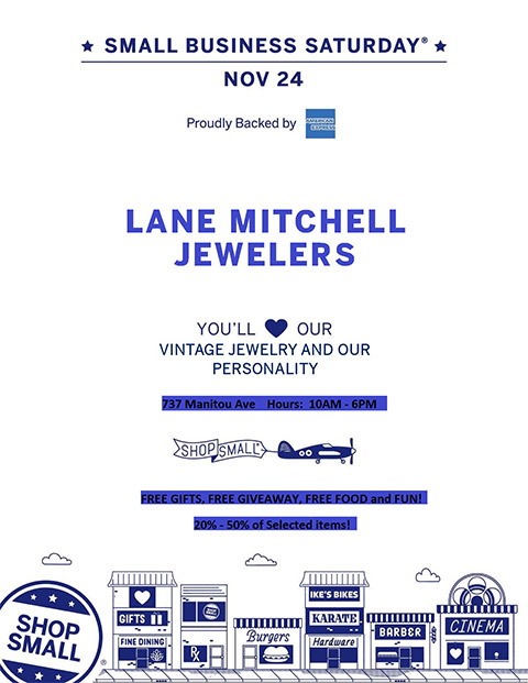 Lane Mitchell Jewelers, Vintage Custom Design Diamond ...
